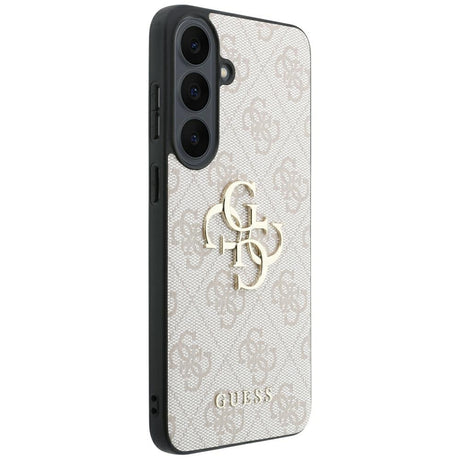 Husa de protectie Guess Leather 4G compatibil cu Samsung Galaxy S26 FE, Roz