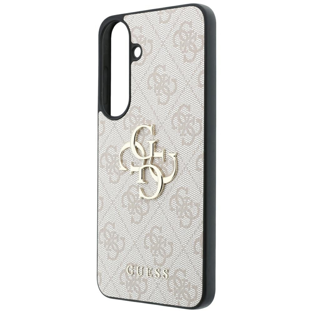 Husa de protectie Guess Leather 4G compatibil cu Samsung Galaxy S26 FE, Roz