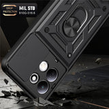 Husa de protectie Techsuit CamShield Series compatibil cu Xiaomi Redmi 17 4G / Redmi 17 5G, Negru