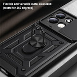 Husa de protectie Techsuit CamShield Series compatibil cu Xiaomi Redmi 17 4G / Redmi 17 5G, Negru
