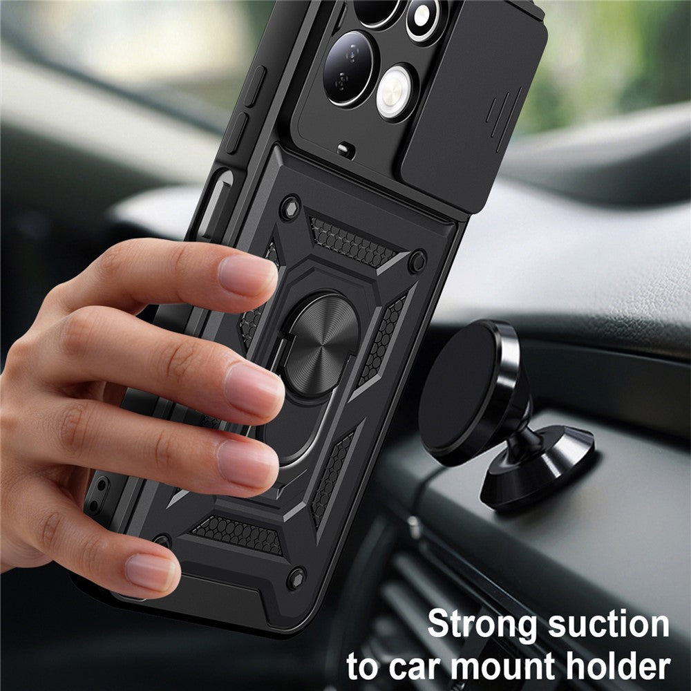 Husa de protectie Techsuit CamShield Series compatibil cu Xiaomi Redmi 17 4G / Redmi 17 5G, Negru