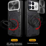 Husa de protectie Techsuit CamGuard Pro compatibil cu Xiaomi Poco F9 Ultra, Albastru