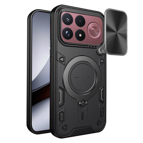Husă de protecție Techsuit CamGuard Pro pentru Xiaomi Poco F9 Ultra, neagră
