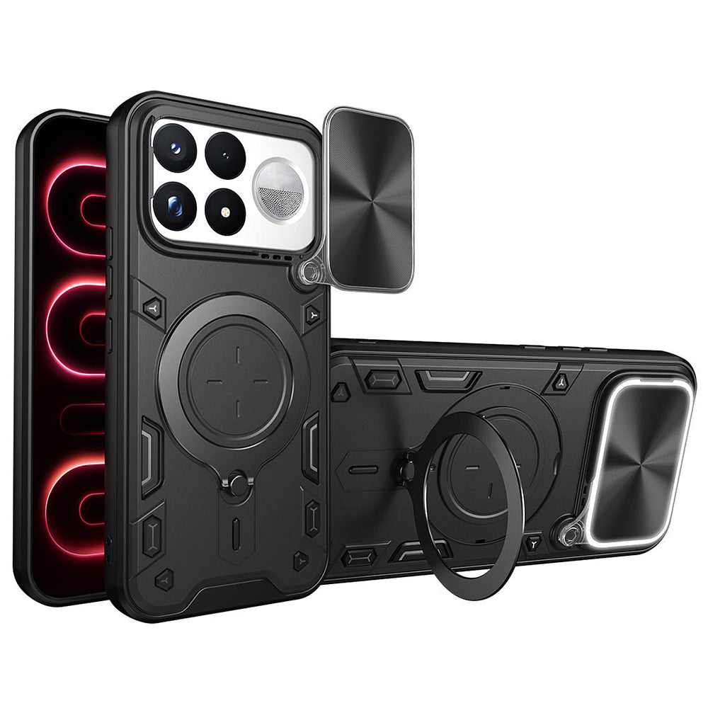Husa de protectie Techsuit CamGuard Pro compatibil cu Xiaomi Poco F9 Ultra, Negru
