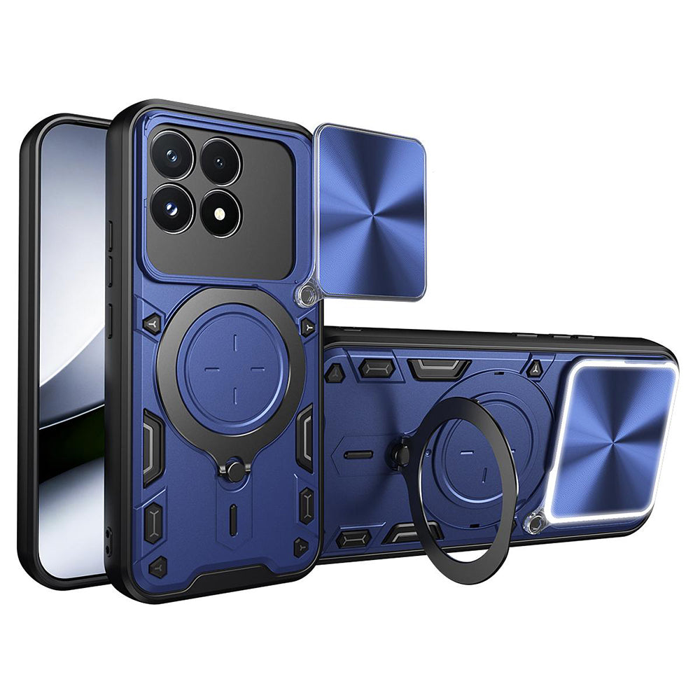 Husa de protectie Techsuit CamGuard Pro compatibil cu Xiaomi Poco F9 Pro, Albastru