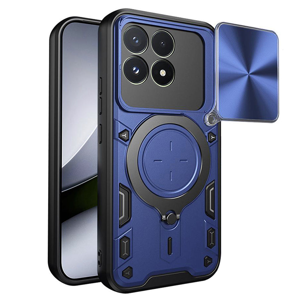 Husa de protectie Techsuit CamGuard Pro compatibil cu Xiaomi Poco F9 Pro, Albastru