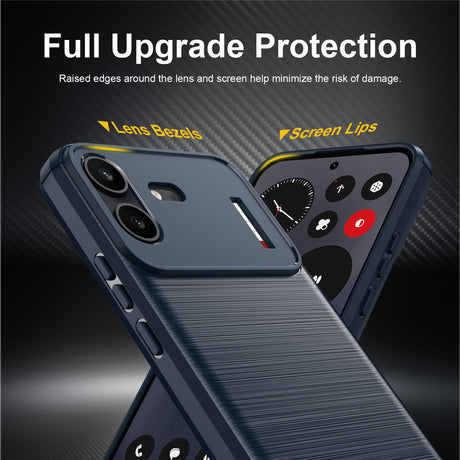 Husă Techsuit pentru Nothing Phone (4b), albastră