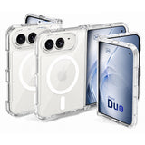 Husa de protectie 3mk Armor MagCase compatibil cu iPhone Duo, Transparent