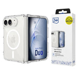 Husa de protectie 3mk Armor MagCase compatibil cu iPhone Duo, Transparent