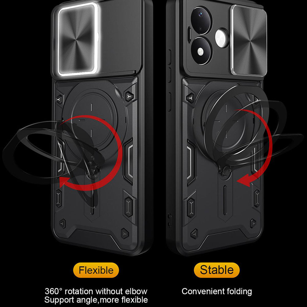 Husa de protectie Techsuit CamGuard Pro compatibil cu Xiaomi Redmi Note 17 Pro 5G, Albastru