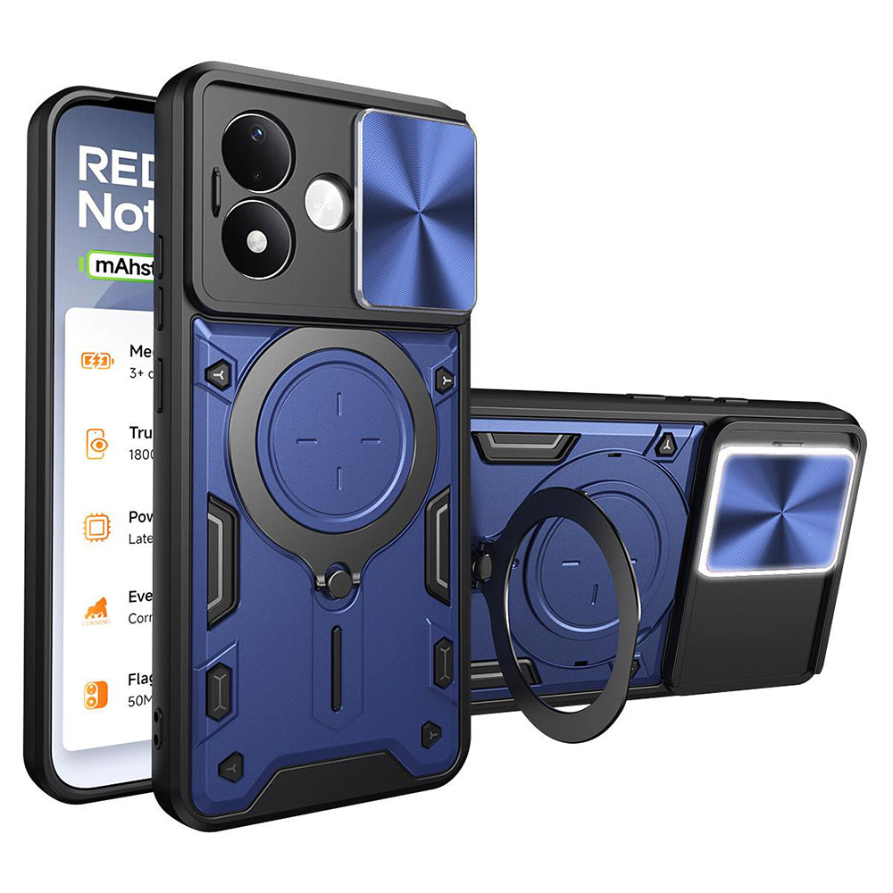 Husa de protectie Techsuit CamGuard Pro compatibil cu Xiaomi Redmi Note 17 Pro 5G, Albastru