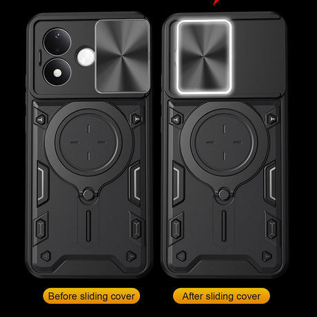 Husa de protectie Techsuit CamGuard Pro compatibil cu Xiaomi Redmi Note 17 4G / Redmi Note 17 5G, Albastru