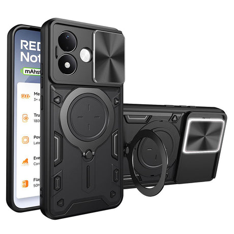 Husa de protectie Techsuit CamGuard Pro compatibil cu Xiaomi Redmi Note 17 4G / Redmi Note 17 5G, Negru