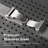 Curea smartwatch Ringke Metal One Mesh compatibil cu Apple Watch 1 / 2 / 3, Argintiu