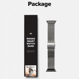 Curea smartwatch Ringke Metal One Mesh compatibil cu Apple Watch 1 / 2 / 3, Argintiu