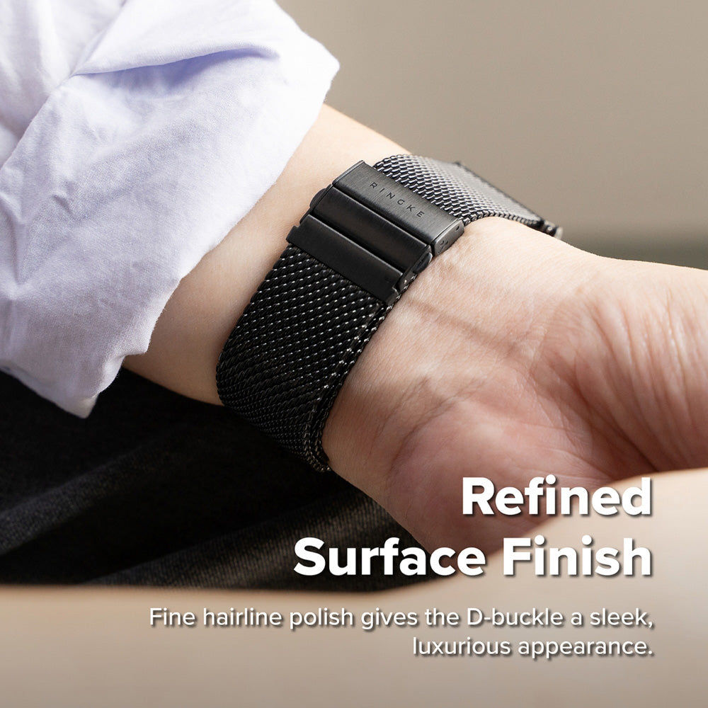 Curea smartwatch Ringke compatibil cu Samsung Galaxy Watch Ultra 2, Negru