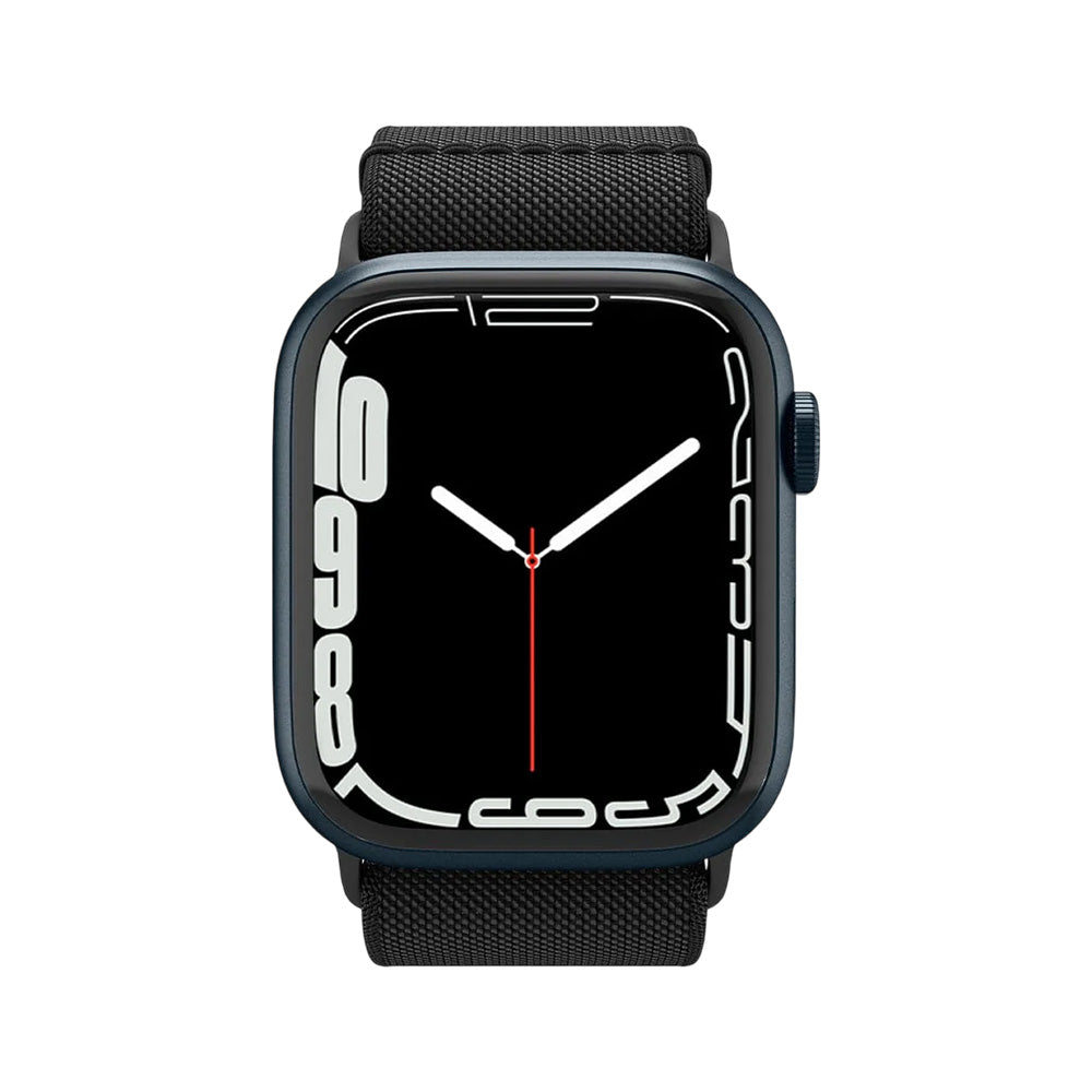 Curea smartwatch Spigen Lite Fit compatibil cu Apple Watch 12 / 11 / 10 / 9 / 8 / 7 / SE, Negru