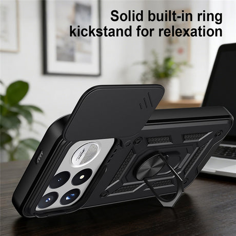 Husă Techsuit CamShield Series albastră pentru Xiaomi Poco F9 Ultra