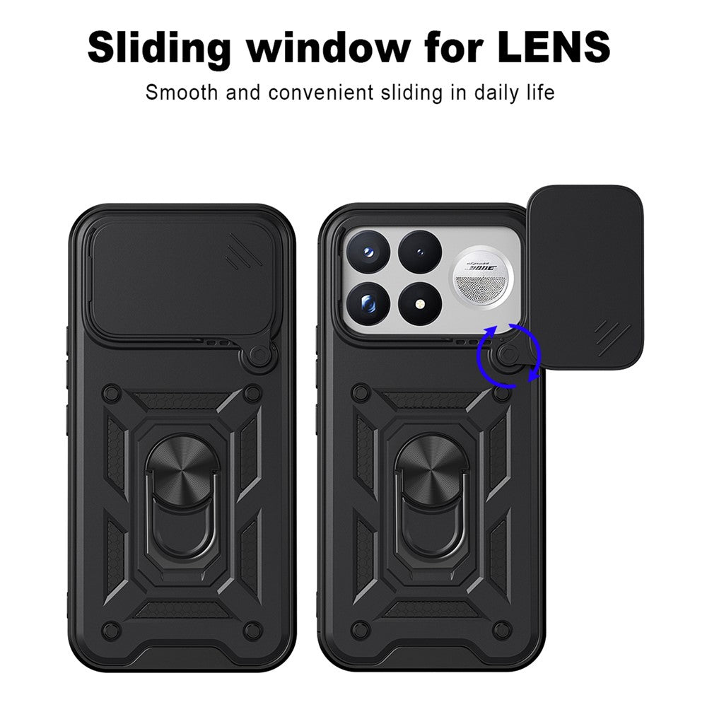 Husa de protectie Techsuit CamShield Series compatibil cu Xiaomi Poco F9 Ultra, Negru