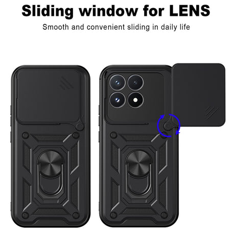 Husă Techsuit CamShield Series albastră pentru Xiaomi Poco F9 Pro