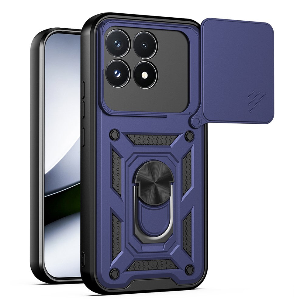 Husa de protectie Techsuit CamShield Series compatibil cu Xiaomi Poco F9 Pro, Albastru