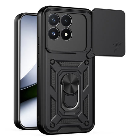 Husă Techsuit CamShield Series pentru Xiaomi Poco F9 Pro, neagră