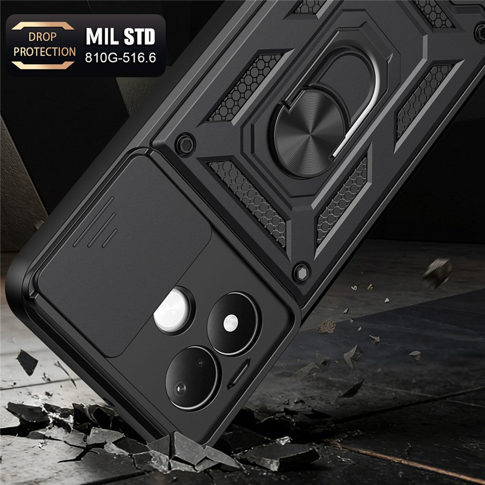 Husa de protectie Techsuit CamShield Series compatibil cu Xiaomi Redmi Note 17 Pro Max, Albastru