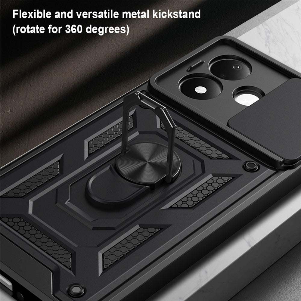 Husa de protectie Techsuit CamShield compatibil cu Xiaomi Redmi Note 17 Pro Max, Negru