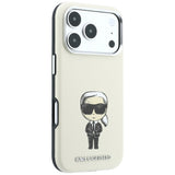 Husa de protectie Karl Lagerfeld compatibil cu iPhone 18 Pro Max / iPhone 17 Pro Max, Bej