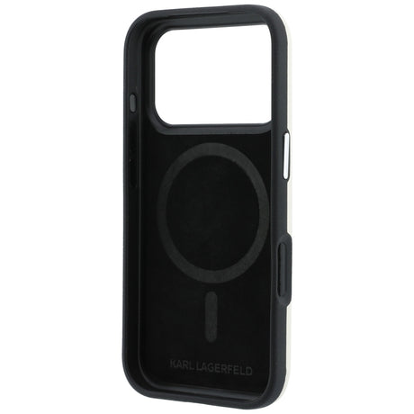 Husa de protectie Karl Lagerfeld compatibil cu iPhone 18 Pro Max / iPhone 17 Pro Max, Bej