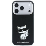 Husa de protectie Karl Lagerfeld compatibil cu iPhone 18 Pro Max / iPhone 17 Pro Max, Negru