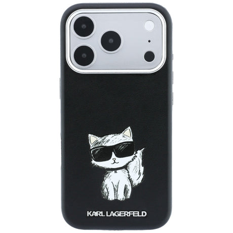 Husa de protectie Karl Lagerfeld compatibil cu iPhone 18 Pro Max / iPhone 17 Pro Max, Negru