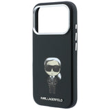 Husa de protectie Karl Lagerfeld compatibil cu iPhone 18 Pro Max / iPhone 17 Pro Max, Negru