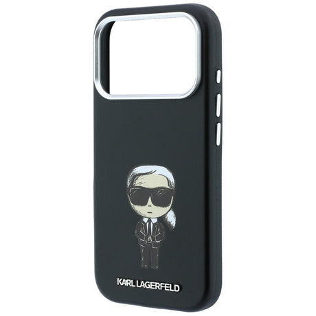 Husa de protectie Karl Lagerfeld compatibil cu iPhone 18 Pro Max / iPhone 17 Pro Max, Negru