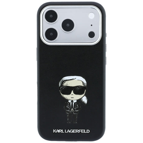 Husa de protectie Karl Lagerfeld compatibil cu iPhone 18 Pro Max / iPhone 17 Pro Max, Negru