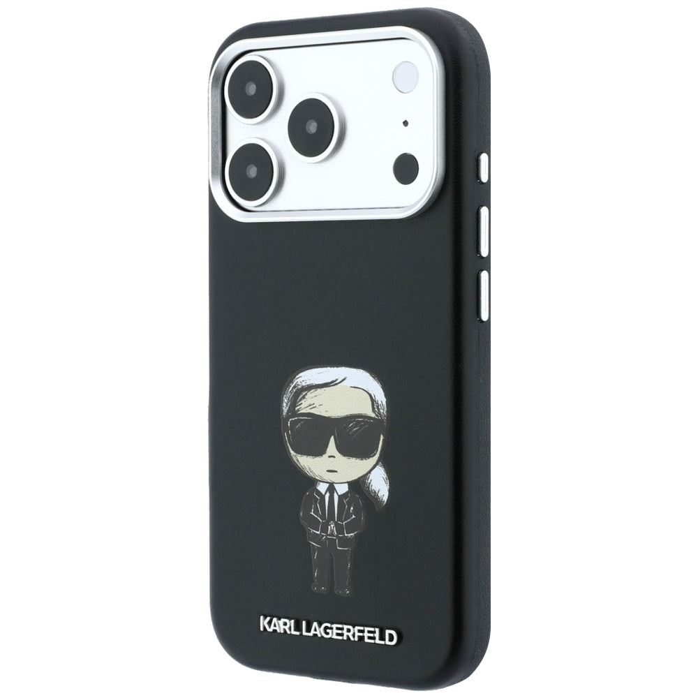 Husa de protectie Karl Lagerfeld compatibil cu iPhone 18 Pro Max / iPhone 17 Pro Max, Negru