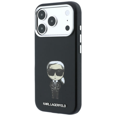 Husa de protectie Karl Lagerfeld compatibil cu iPhone 18 Pro Max / iPhone 17 Pro Max, Negru