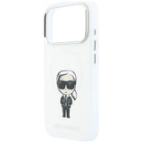 Husa de protectie Karl Lagerfeld compatibil cu iPhone 17 Pro Max / iPhone 18 Pro Max, Bej