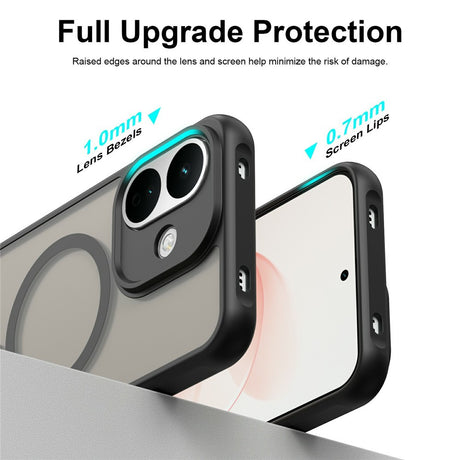 Techsuit HaloFrost II MagSafe husă neagră pentru Xiaomi Redmi Note 17 Pro 5G