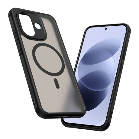 Husa de protectie Techsuit HaloFrost II cu inel magnetic compatibil cu Xiaomi Redmi Note 17 4G / Redmi Note 17 5G, Negru