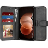 Husa de protectie Techsuit Diary Book compatibil cu Xiaomi Redmi Note 17 Pro 5G, Negru