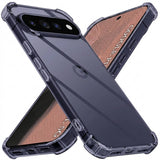 Husa de protectie Techsuit Shockproof Clear Silicone compatibil cu Google Pixel 11 Pro, Negru Fumuriu