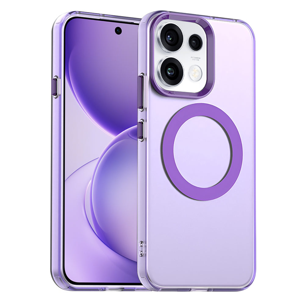Husa de protectie Techsuit CandyCase MagSafe compatibil cu Oppo Reno16 F / Reno16 FS, Mov