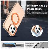 Husa de protectie Techsuit CandyCase MagSafe compatibil cu Oppo Reno16 F / Reno16 FS, Portocaliu