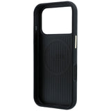 Husa de protectie Guess Kevlar Triangle Logo compatibil cu iPhone 18 Pro Max / iPhone 17 Pro Max, Negru