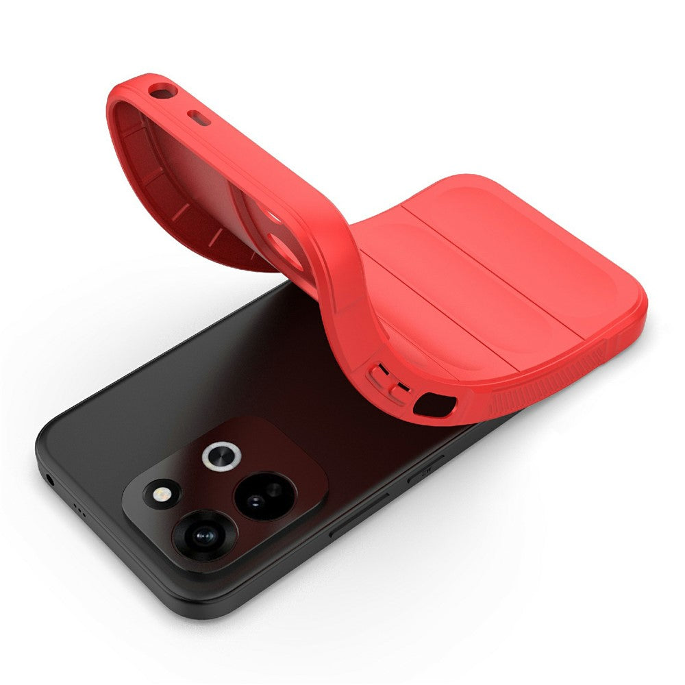 Husa de protectie Techsuit Magic Shield compatibil cu Xiaomi Redmi 17 4G / Redmi 17 5G, Roșu