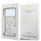 Husa de protectie Guess Ring Stand 360 compatibil cu iPhone 18 Pro / iPhone 17 Pro, Roz