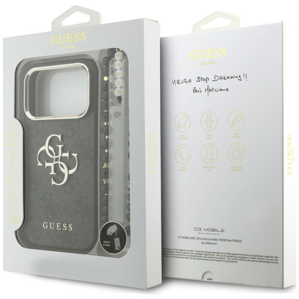 Husa de protectie Guess compatibil cu iPhone 18 Pro / iPhone 17 Pro, Negru