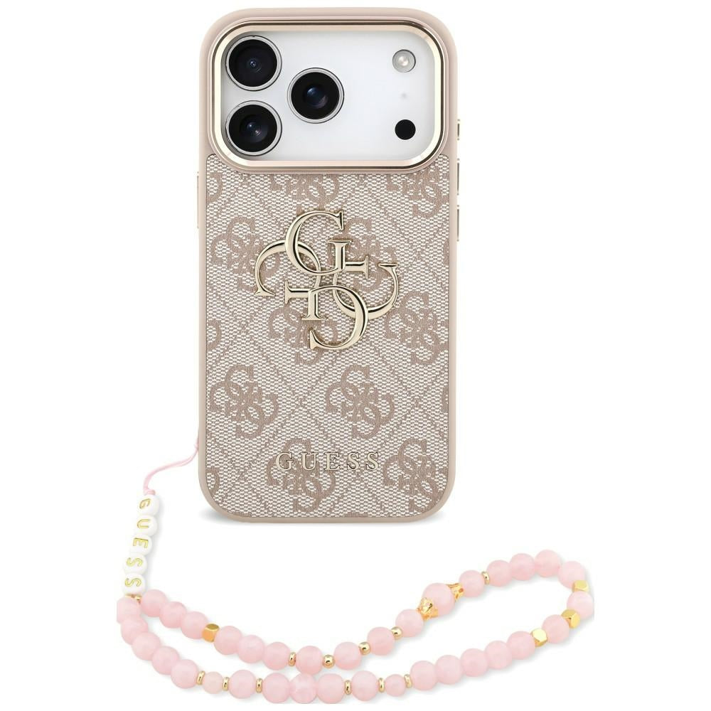 Husa de protectie Guess compatibil cu iPhone 17 Pro Max / iPhone 18 Pro Max, Roz