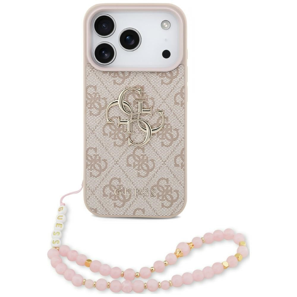 Husa de protectie Guess compatibil cu iPhone 17 Pro Max / iPhone 18 Pro Max, Roz